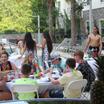 Enjoying Luau Enjoying Luau