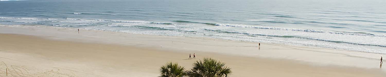 the beach at Daytona Beach